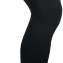 Mobestech 2pcs Sports Leg Sleeve Aso Ankle Brace Women Compression Socks Knee Brace for Running Support Sleeve Bottom (Black)