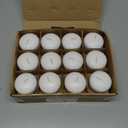 White Floating Candles 2 inch, 24 Pack Floating Candles 5-6 Hours Long Burning, Unscented Floating Candle for Centerpieces, Wedding, Christmas Lights, Romantic Night for Her/Him Set