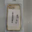 Misscase Compatible with iPhone 12 Pro Max Case MagSafe with Camera Lens Protector,Full Protection Clear Magnetic Case Compatible with MagSafe Anti-Scratch Case Cover for iPhone 12 Pro Max Gold