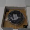 ONEWISH Cordless Lamp-Battery Operated Table lamp, 4000mAh Rechargeable, Stepless Dimmable, Small Touch Bedside Lamp with White LampsShade, 2700K Warm Ambient Light for Dining, Patio, Bathroom(Black)