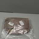 Ghsiuly Crossbody Purse for Women,Small Vegan Leather Purse with Adjustable Shoulder Strap,Triple Zip Shoulder Handbag