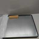 LOAAO 40X32 Inch Black Metal Framed Bathroom Mirror for Wall, Matte Black Bathroom Vanity Mirror Farmhouse, Large Rounded Rectangle Mirror, Anti-Rust, Tempered Glass, Hangs Horizontally or Vertically