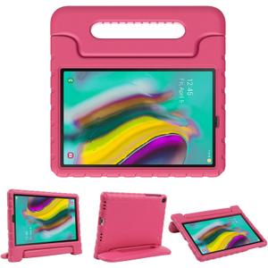 Kids Case for Samsung Galaxy Tab S5e 10.5 Inch 2019 (SM-T720/T725/T727), Shockproof Lightweight Handle Stand Holder Kids Tablet Case Cover for Samsung Galaxy Tab S5e Case 10.5 Inch 2019 (Rose)