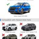 Wonderdriver 300lbs Roof Rack Cross Bars Compatible with Subaru Ascent 2019-2026,Heavy Duty Aluminum Lockable Roof Rails Crossbars Rooftop Luggage