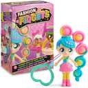 Fashion Fidgets Sensory Toy Dolls – Push Pop Fidget Toy Includes 1 Mystery Doll – Anxiety and Stress Relief for Kids