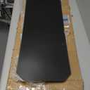 BRIAN & DANY Wire Shelf Liner 14" X 36", Heavy Duty Shelf Liners for Wire Shelving, Waterproof Protector Mats, Set of 5, Black