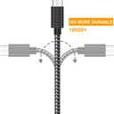 Micro USB Cable Android Charger [6-Pack 5ft] Nylon Braided Fast Sync&Charging Cord for Android, Samsung, Nexus, LG, HTC, Nokia, Sony, and More
