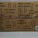 16x20 Oak Poster Frame with HD Glass - 3pk, Natural Wood Picture Frame, Wall Gallery Frame