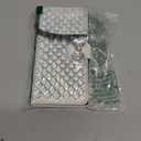 Bonitec Compatible with Galaxy S22 Ultra Wallet Case, Luxury Cute Shiny Bling Glitter Bowknot Crystal Diamond Rhinestone Wallet Flip Stand Case Kickstand Protective Full Body Cover with Card Slot