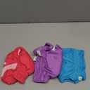 wegreeco Washable Reusable Premium Female Dog Diapers, Medium Large Small Dog Doggie Puppy & Doggy Diapers Female,Period Panties in Heat (Pack of 3, Medium) (Medium (12"-15" Waist), Bright Color)