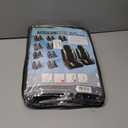 FH Group Front Set Cloth Car Seat Covers for Low Back Car Seats with Removable Headrest, Universal Fit, Airbag Compatible, Seat Cover for SUV, Sedan, Van, Mint