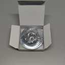 LEKEYE Drain Hair Catcher/Bathtub Shower Drain Hair Trap/Strainer Stainless Steel Drain Protector (Patented Product) (Silver)