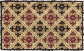 Korhani Home Tiles Holiday Coco Mat, 18 in x 30 in