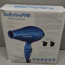 BaBylissPRO Nano Titanium Italian Portofino Hair Dryer - Professional 2000 Watt Blow Dryer (Blue)