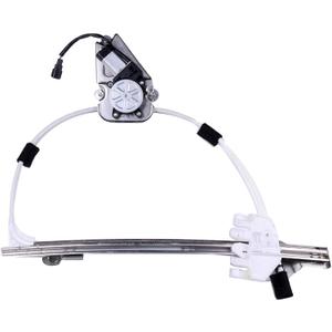 FINDAUTO Front Left Side Power Window Regulator with Motor Replacement for 2006-2007 for Jeep Liberty,748-575 (Front Driver(LH))