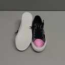 Blowfish Malibu Girls Pebble 3-k,  Color: Black/Pink Faux Leather, 11M