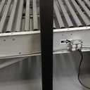 SLOWPLAY Godel 47 Inch Round Poker Mat for Texas Holdem | Poker Table Top with Extra Water Repellency, Hemmed Edges, Noise Reduction | Super Portable for Gaming Everywhere (Black and Champagne Gold)