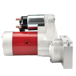 KAC Starter Motor,18493 Starter Fit for Chevy SBC BBC High Torque Tooth 305 396 454 Red 3HP Mini, 3HP, Tooth Flywheel: 153 168