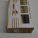 N9R 300PCS Gold Plastic Silverware, Heavy Duty Gold Plastic Cutlery Set Disposable Flatware Dinnerware, 100 Forks, 100 Spoons, 100 Knives, Perfect for Party, Wedding and Daily Use