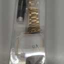 MioHHR Solid Stainless Steel Band Compatible with Apple Watch 46mm (Series 11 10), Metal Strap with Soft TPU Case for iWatch Series 11/10 46mm Women and Men, Gold