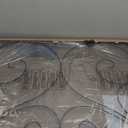 Fire Beauty Single Panel Fireplace Screen Handcrafted Solid Wrought Iron Mesh, Heat-Resistant Fire Spark Guard for Fireplace-Black