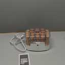 Conair Double Ceramic Hot Rollers for Long, Medium, and All Hair - Hair Curler - Hair Roller Clips Included - 1/2 inch, 3/4 inch, and 1 inch Rollers (20 Piece Assortment, Tan)
