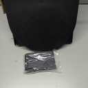 Sckee Camping Toilet, Portable Toilet for Adults, Portable Travel Folding Toilet with Lid and Paper Holder, Compact Potty for Car, Camp Toilet Portable Toilet for Camping, Hiking,Truck, RV, Beach (Black)