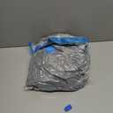 Bean Bag Cover (No Filler) Soft Faux Fur Stuffed Animal Bean Bag Storage, Fluffy Plush Bean Bag Chair Cover Washable, Comfy Bean Bag Covers for Adults Kids Teens (Dark Grey (Cover Only))