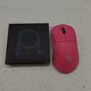 Logitech G Pro X Superlight 2 DEX Lightspeed Wireless Gaming Mouse + Powerplay 2 Wireless Charging Mouse Pad Bundle - Magenta