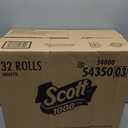 Scott 1000 Trusted Clean Toilet Paper, 32 Rolls, Septic-Safe, 1-Ply Toilet Tissue