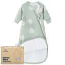 Unisex Sleeping Bag for Babies and Toddlers 1.0 Tog Sleep Sack 18-36 Months, Newborn Sleep Sack, Wearable Blanket Baby, Sleep Sack with Sleeves, Gifts for Baby