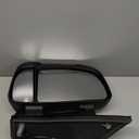 Left Driver Side Door Mirror Compatible With 2014-2025 Ram Promaster 1500 2500 3500 With Power Glass Power Folding Turn Signal Heated Temperature Sensor Black Replace#CH1320432(8+4Pins)