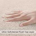 Sour Lemon 8x10 Area Rugs for Living Room Bedroom, Large Rug Carpet Taupe