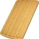 30 x 20 Extra Large Cutting Board and Stove Top Cover, Bamboo Chopping Board 2 Sided Wooden Butcher Block, Noodle Board Charcuterie Board with Juice Groove for Kitchen Countertop