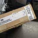 12"W x 39"H Mid-America Vinyl, Standard Size Williamsburg Double Panel Shutters, w/Installation Shutter-Lok's & Matching Screws (Per Pair), 385 - French Roast