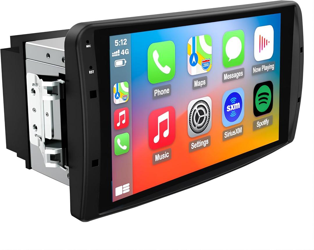 for Ford F150 Radio Upgrade 1997-2003，F250 F350 1998-2008, 4G Network 8core CPU Stereo System,QLED Touch Screen,Carplay and Android Auto,Free Backup Camera