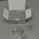 DDMY Heavy Duty Hook 24 Pack Self Adhesive Hooks for Hanging Wall Hooks Transparent Reusable Waterproof Adhesive Sticky Hook for Kitchen Curtain, Towel Bathroom,Coat Shower Door Utility No Damage