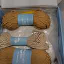 Crochet Kit for Beginners: Highland Cow Crochet Kit, Learn to Crochet, Include Easy Knitting Soft Yarn, Step-by-Step Video Tutorial, Hook, Holiday Birthday Gift for Adults and Teen(30%+ Yarn) (Yak)