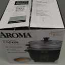 Aroma Housewares ARC-363-1NGB 3 Uncooked/6 Cups Cooked Rice Cooker, Steamer, Multicooker, 2-6 cups, Black