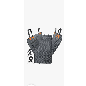 URPOWER Dog Seat Cover, 100% Waterproof Hammock 600D Heavy Duty Scratch Proof Nonslip Durable Soft Pet Back Seat Covers for Cars Trucks and SUVs