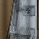 VOLISUN Chrome Bathroom Light Fixtures, Modern Stainless Steel Bathroom Lighting Fixtures Over Mirror, 4 Light Bathrooms Vanity Light, Crystal Vanity Light for Bathrooms-UL Certificated(Exclude Bulb)