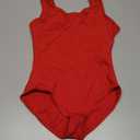 Capezio girls Team Basic Tank Leotard Size L (12-14) , Red
