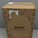 Kono 20'' Carry on Luggage Lightweight with Spinner Wheel TSA Lock Hardside Luggage Airline Approved Carry on Suitcase Grey