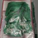 Gersoniel 24 Pack Christmas Clear Gift Bags with Handles Christmas Plastic Treat Bags with Bow Ribbons Transparent PVC Santa Elk Snowman Totes for Birthday Xmas Party Favors, 7 x 10 x 3.15 Inch