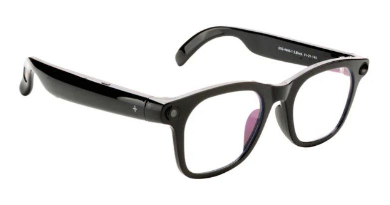 Smart AI Glasses with Camera & Bluetooth Music