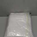 Amazon Basics 6 Piece Oversized Fade resistant Towel set, 100% Cotton towels for bathroom, soft and absorbent, 2 Bath Towels, 2 Hand Towels and 2 Washcloths bathroom towel set, White