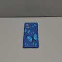 Phone Case for Galaxy A71 5G Case, Samsung A71 5G SM-A716U Case Cute Butterfly Pattern Design Slim Protective Soft TPU Bumper Phone Cover for Samsung Galaxy A71 5G Blue Butterfly