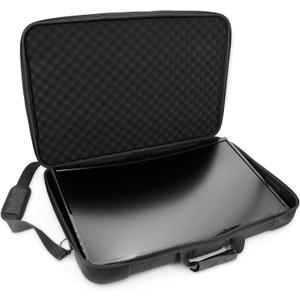 CASEMATIX Portable Monitor Case for 24 Inch Monitor, 27 Inch Monitor & Portable Displays Up to 29", Hard Shell EVA Carrying Travel Case with Padded Foam Screen Protector and Storage