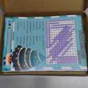 MLOLM 154 Pcs Christmas Games Sets Christmas Party Games Card for Family, Christmas Word Search Word Scramble Riddles Code Break for Christmas Winter Festival Activity Party Supplies