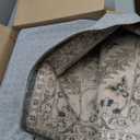 Vintage Living Room Area Rug 5x7 - Large Soft Washable Oriental Traditional Distressed Farmhouse Rugs for Bedroom - Indoor Floor Accent Carpet for Home Office House Decor - Vintage Green